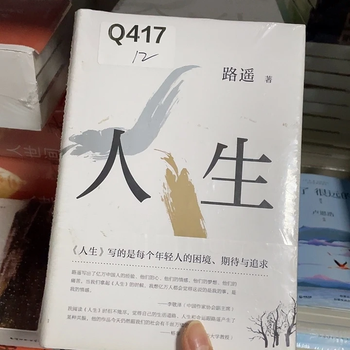 人生。 精装带塑封