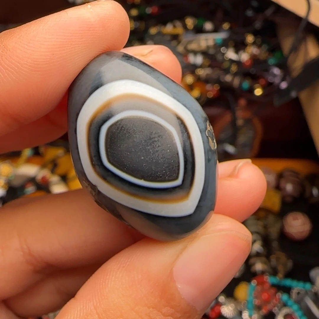 玛瑙/玉髓合金颈饰