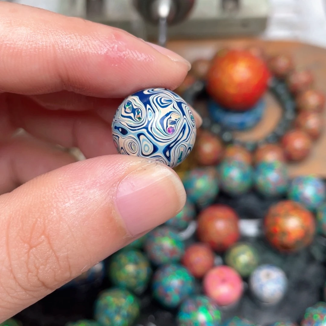 ?****.大漆手作工艺珠子1.5欧