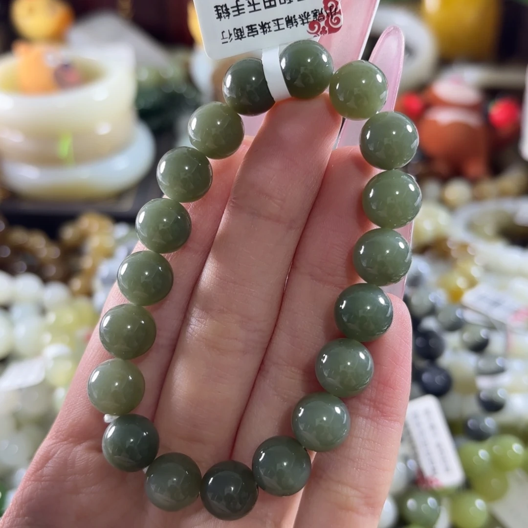 和田玉未镶嵌手链101