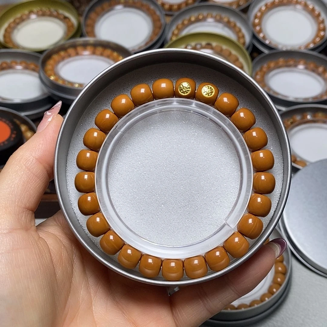 猴头核桃手串327号93左右18K双标小老型全品