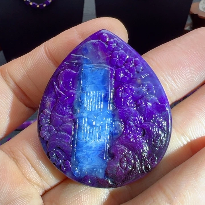 未镶嵌苏纪石（舒俱来）吊坠