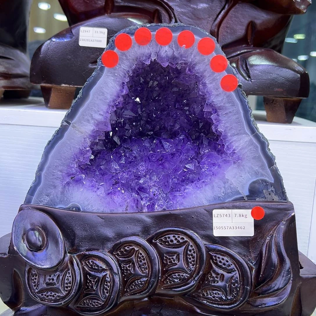 未镶嵌大型摆件（非配饰）紫晶