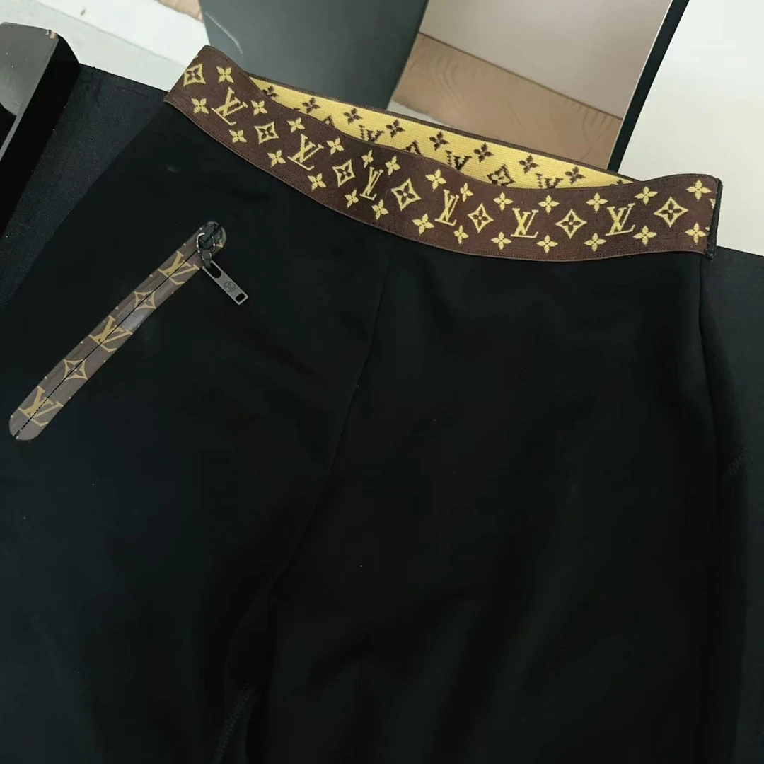 95新 LouisVuitton/路易威登 麦殿/瑜伽裤36码黑色/250203FJJTD05