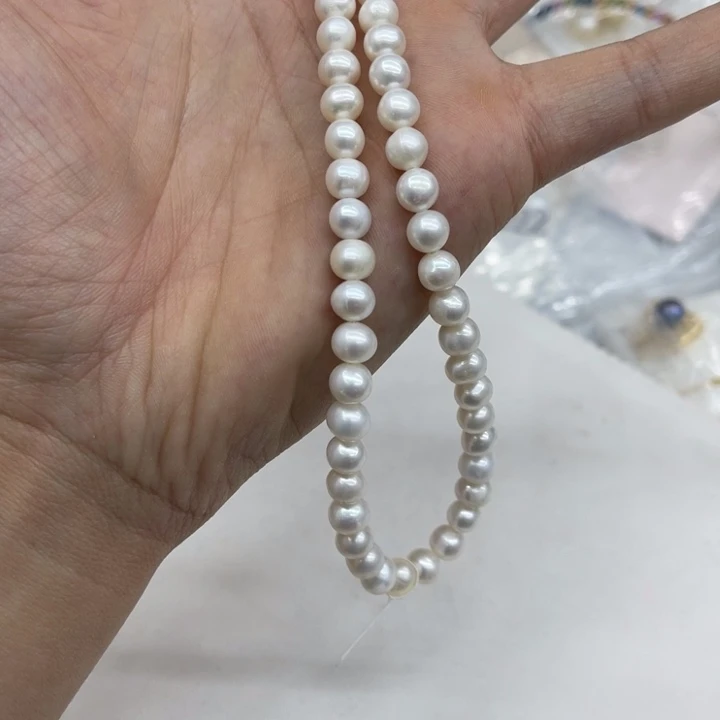 未镶嵌颈饰淡水珍珠043