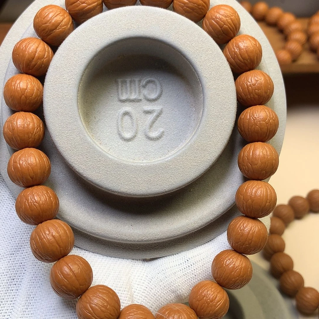 D***D猴头核桃吊坠13聚宝盆全品手持同尺