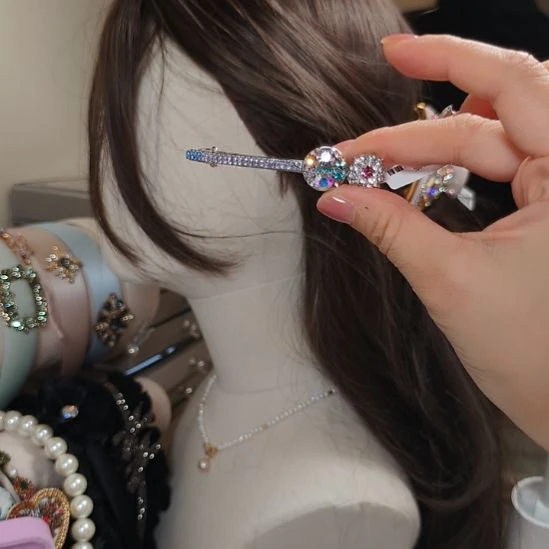 皮质铁合金欧若拉发夹