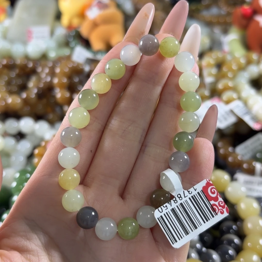 和田玉未镶嵌手链15