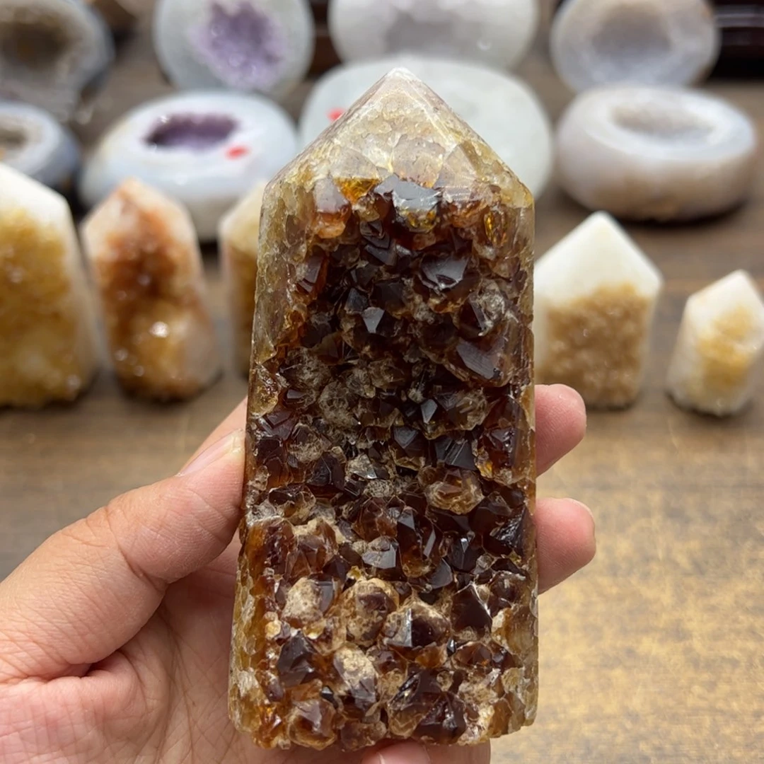 水晶水晶无镶嵌未镶嵌柱子70