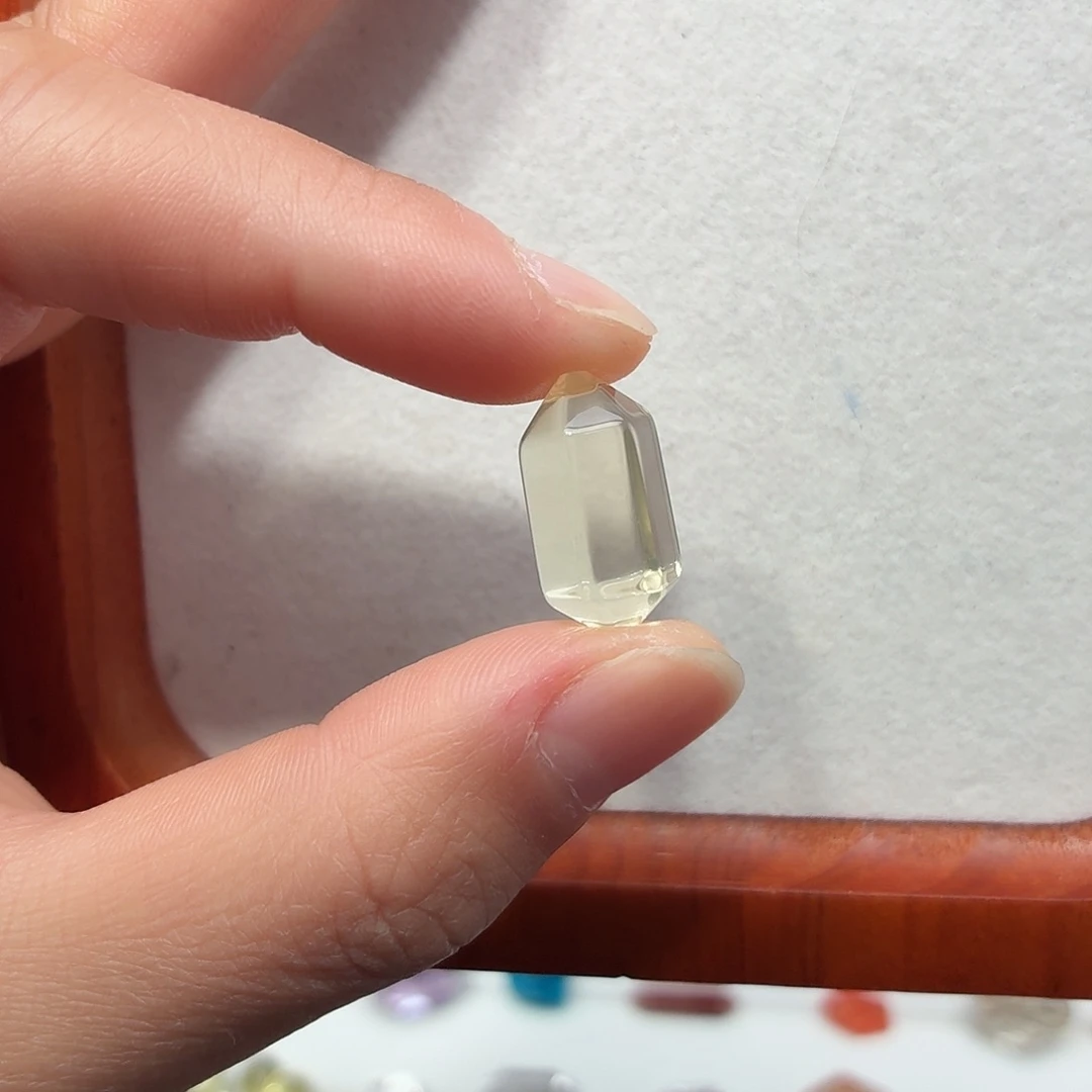 银S925镶嵌水晶珠宝半成品黄水随型