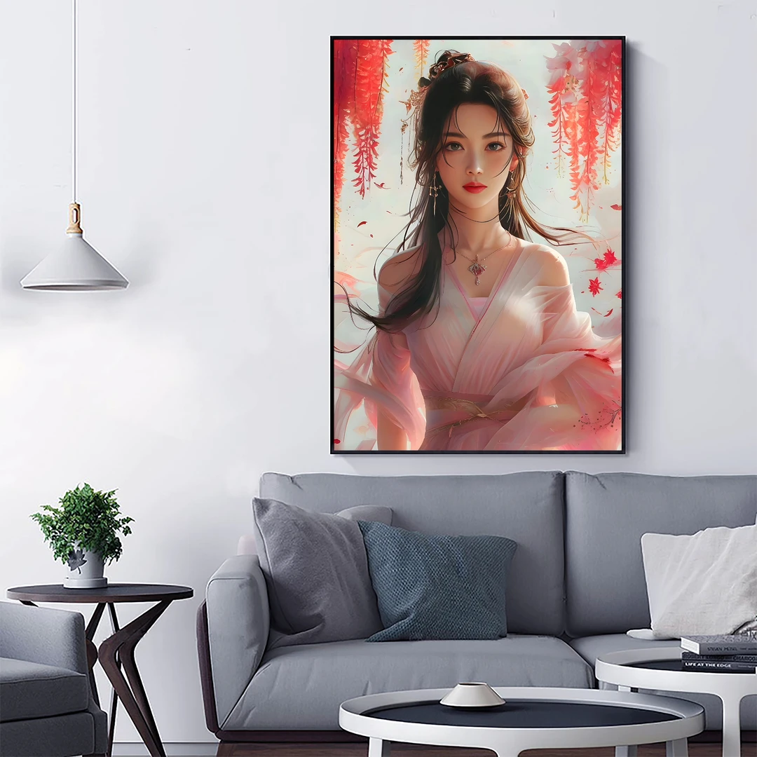 凡人修仙传 南宫婉 50*70厘米 铝合金晶瓷画