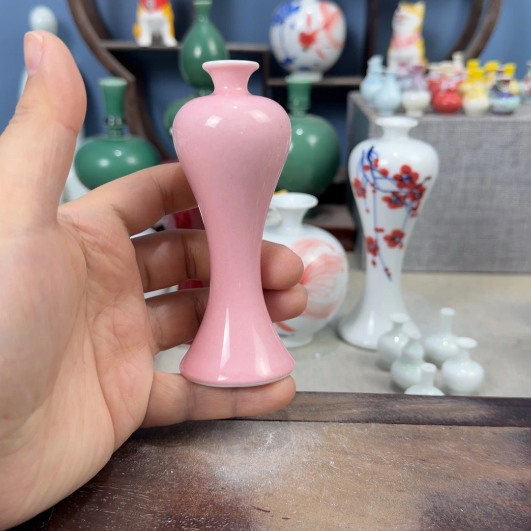 陶瓷手工小花器摆件