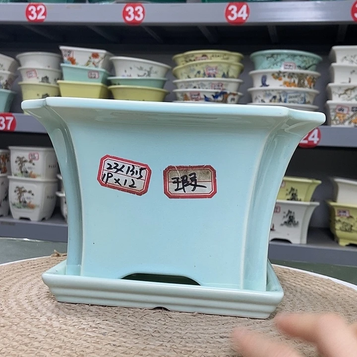 紫砂紫砂花盆5213