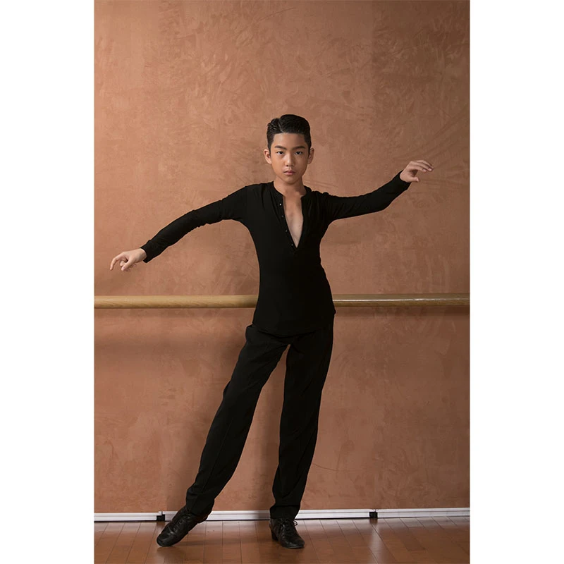 NY187-3男童拉丁上衣-东鑫国标专用舞服