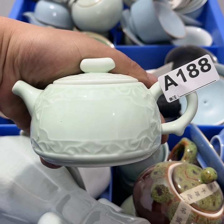 茶具默认微瑕瓷器、茶具、壶、摆件，介意勿拍
