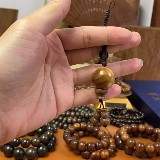 老山檀香2.0单珠挂件