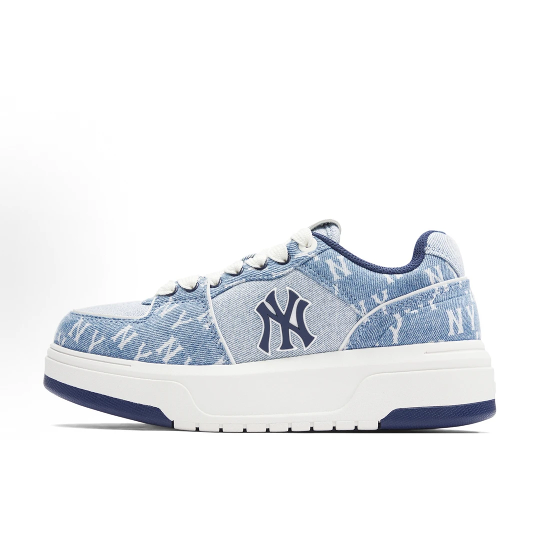 43码 MLB Chunky Liner 低帮板鞋 蓝色 配盒 3ASXCDC4N