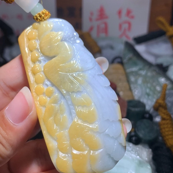 颈饰未镶嵌翡翠保真天然A货翡翠