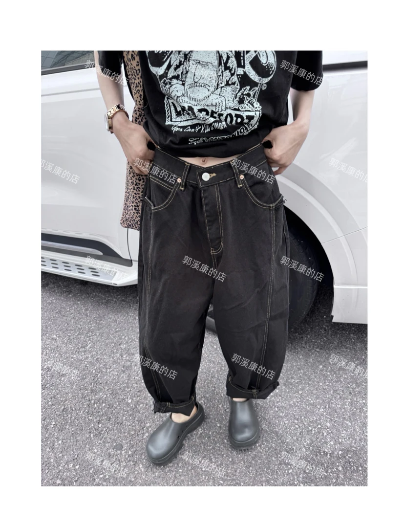 《韩国正品》NO退/老爹牛仔裤/1628