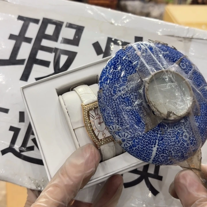 陶瓷古美术置物摆件