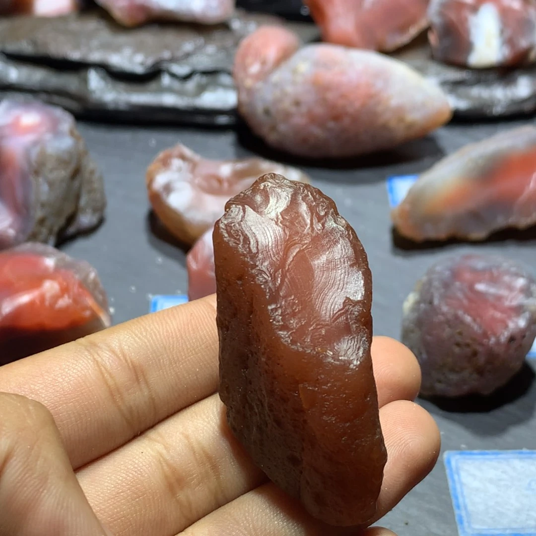 未镶嵌玛瑙/玉髓珠宝奇石