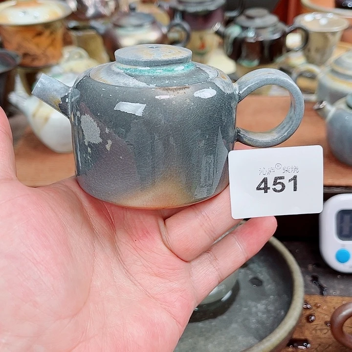 沁庐柴窑古法柴烧全手工茶具