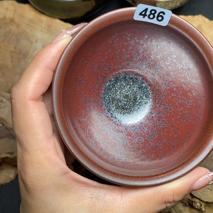 茶盏建窑建盏主人杯486