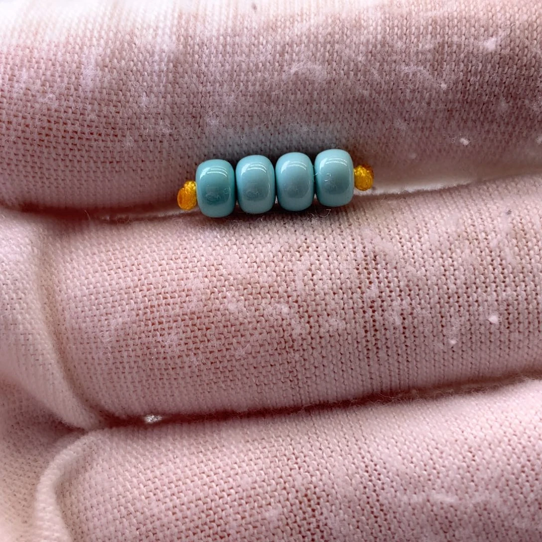 绿松石未镶嵌挂件