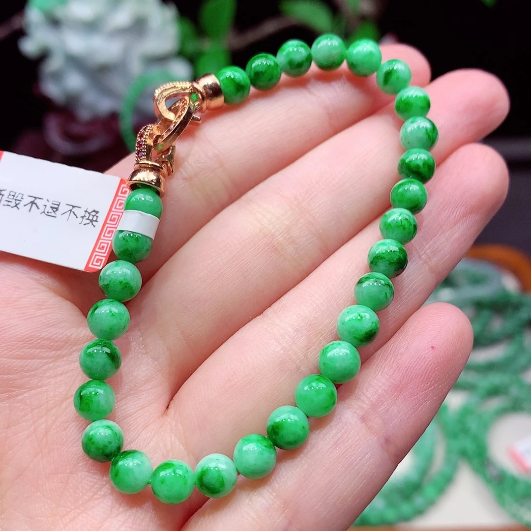 翡翠未镶嵌手链翡翠
