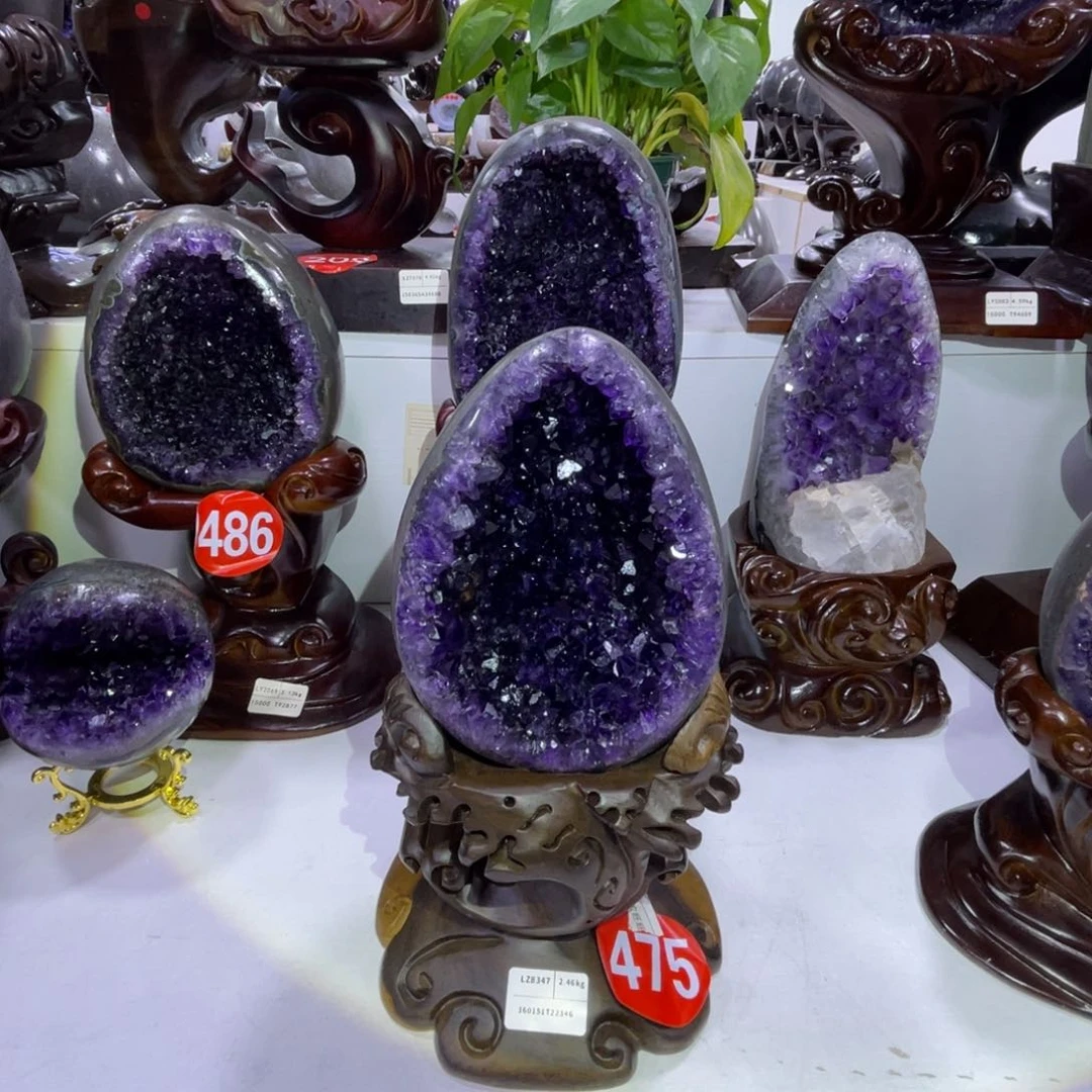 未镶嵌大型摆件（非配饰）紫晶