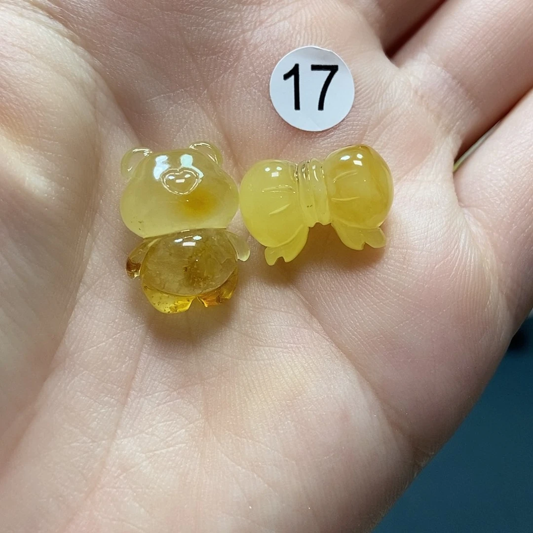 未镶嵌琥珀裸石天然琥珀蜜蜡吊坠