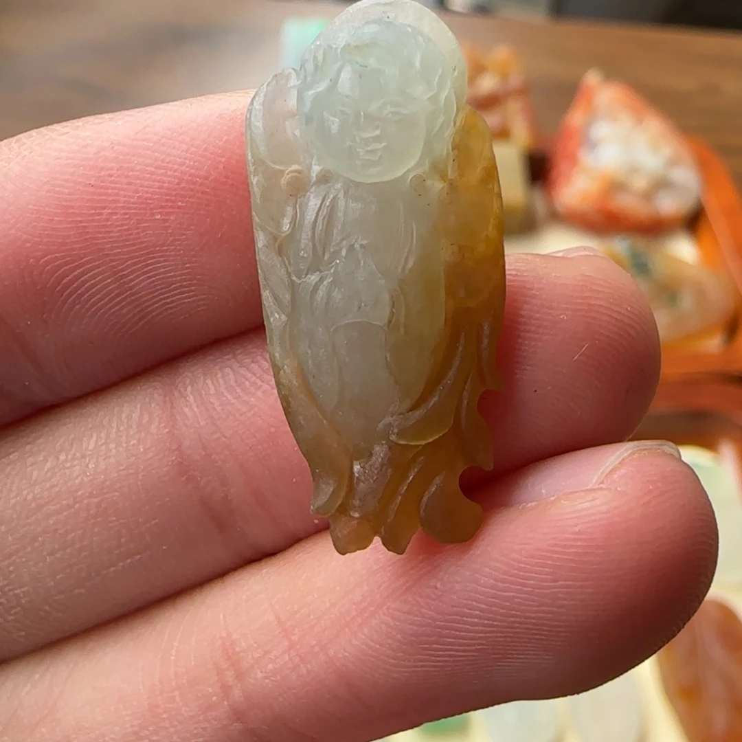 定制翡翠未镶嵌天使