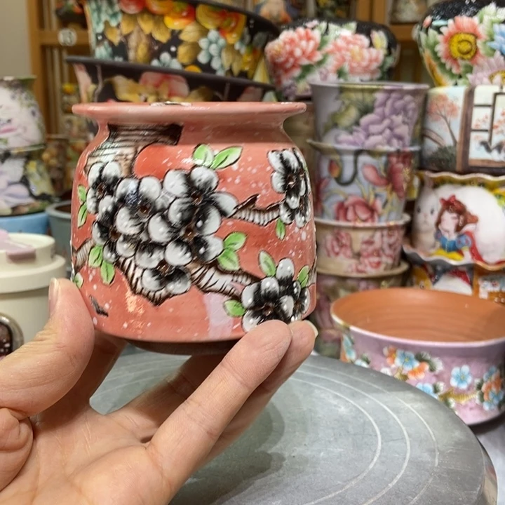 景德镇艺术手绘作品