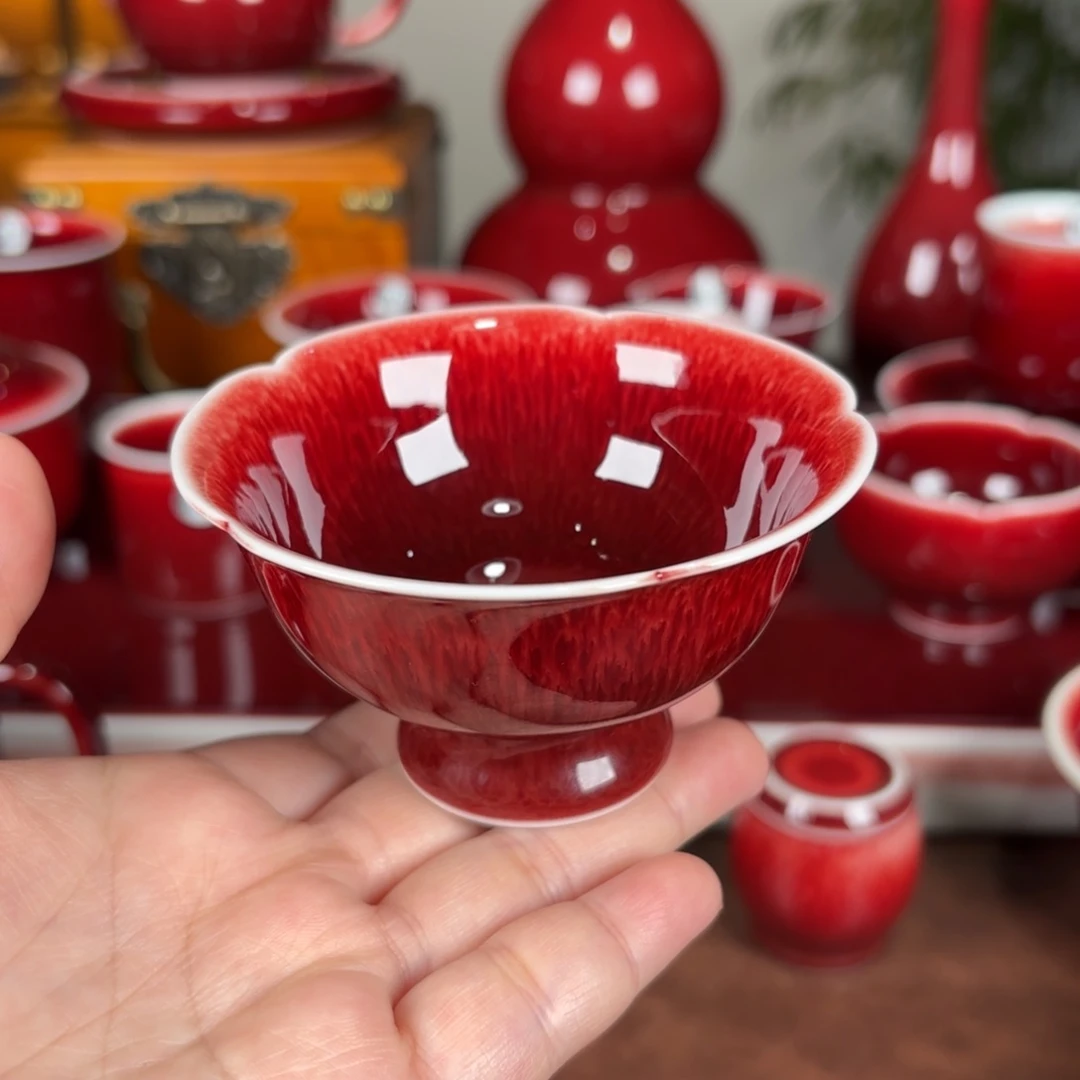 杯子景德镇高温原矿釉