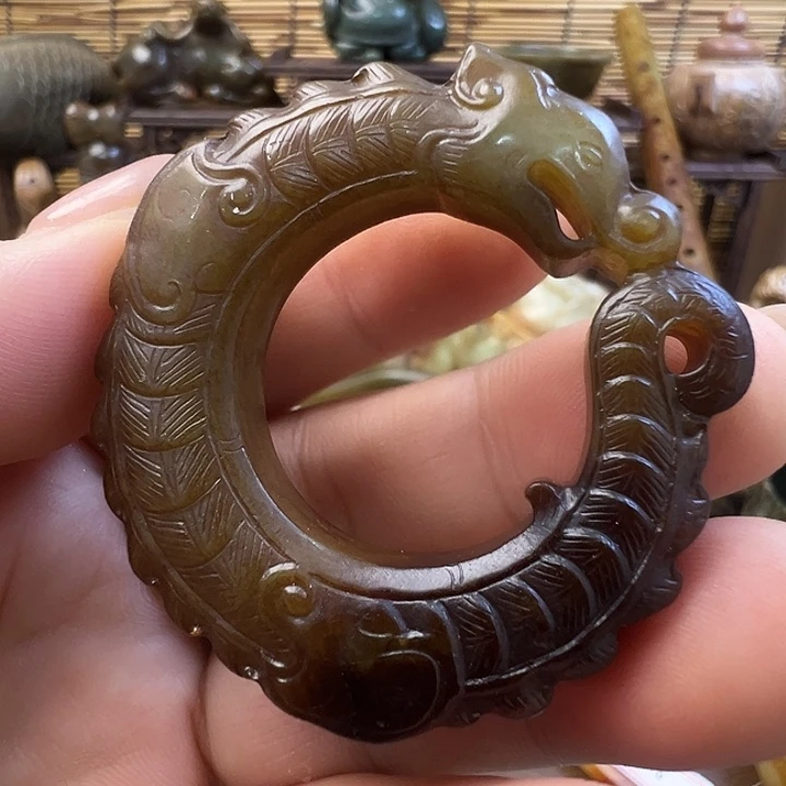 和田玉（糖玉）未镶嵌挂件