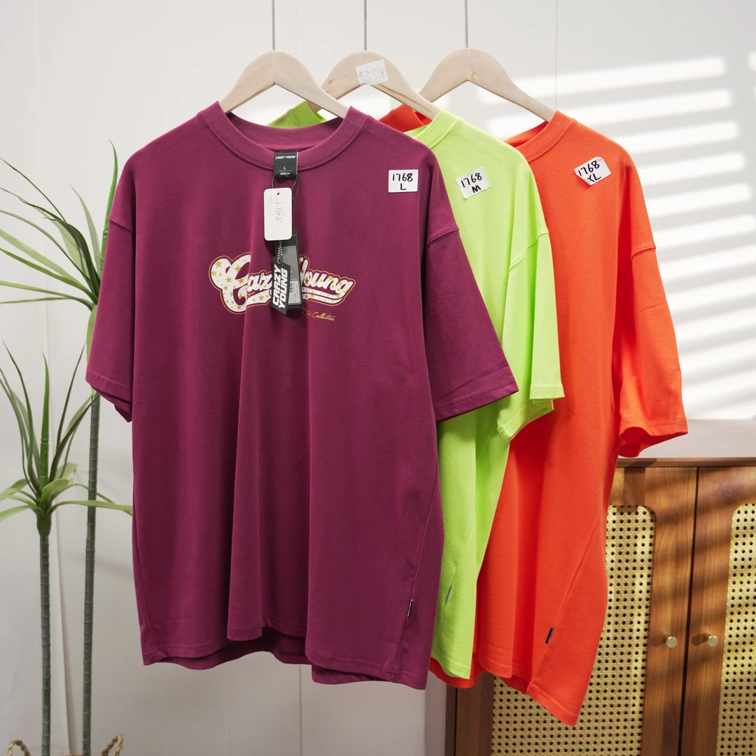 潮牌简约情侣款潮流T恤1768-B1-4