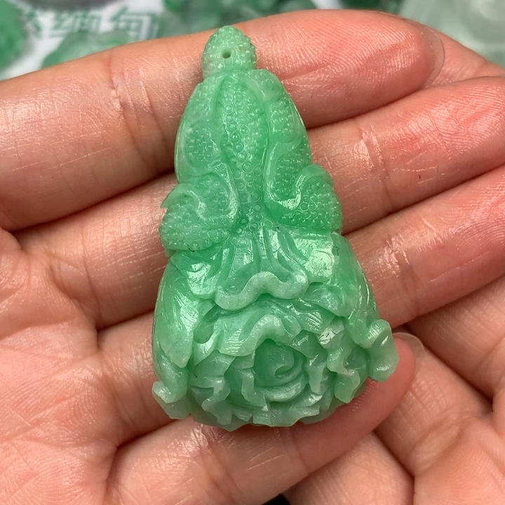 定制翡翠未镶嵌胡*翡翠