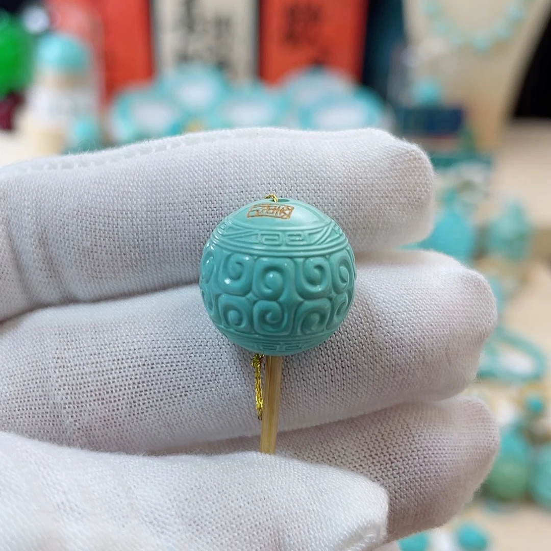 绿松石珠宝奇石未镶嵌