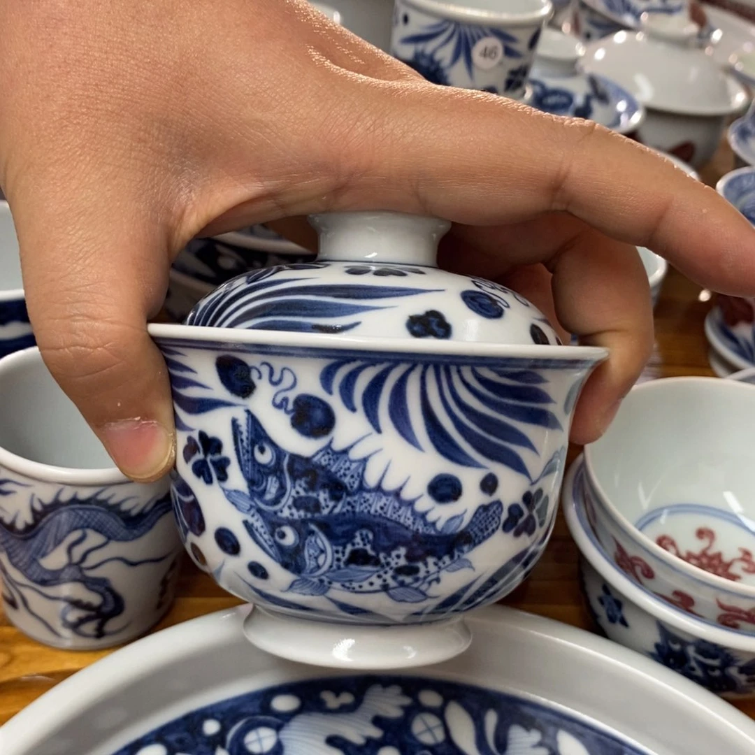 杯景德镇手工手绘陶瓷