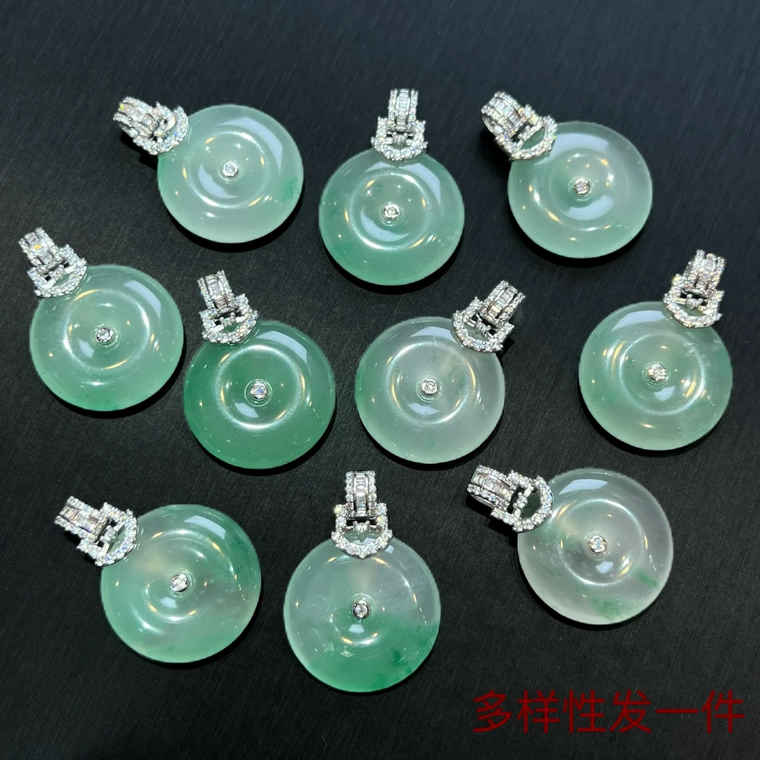 【红旭明玉】非洲翠平安扣 多样性发一件