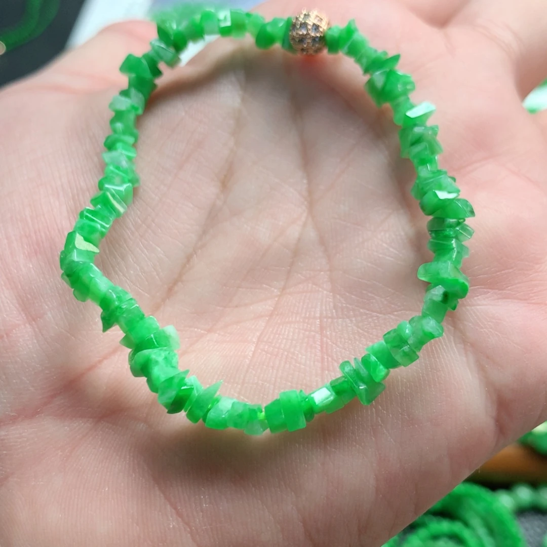 翡翠未镶嵌手链翡翠