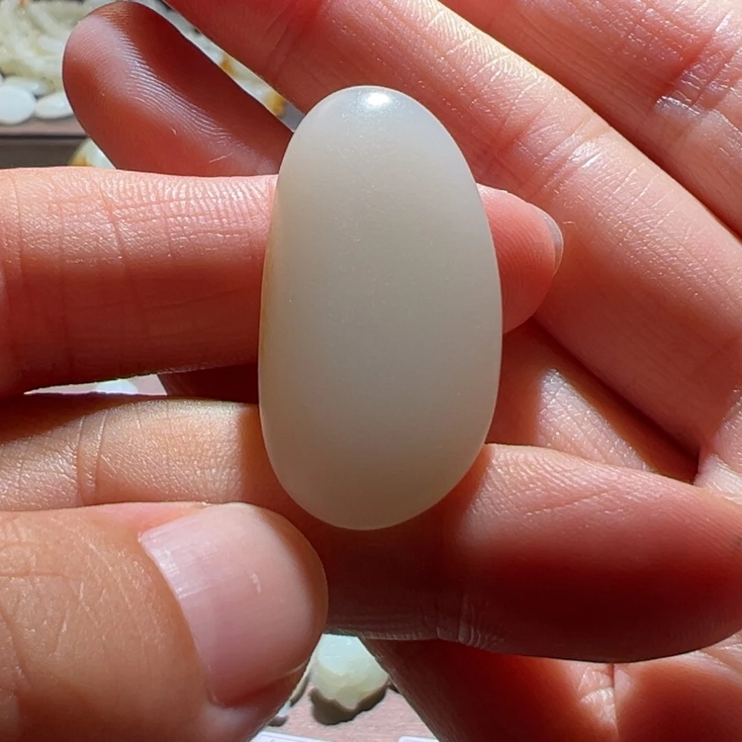 和田玉未镶嵌颈饰葫*