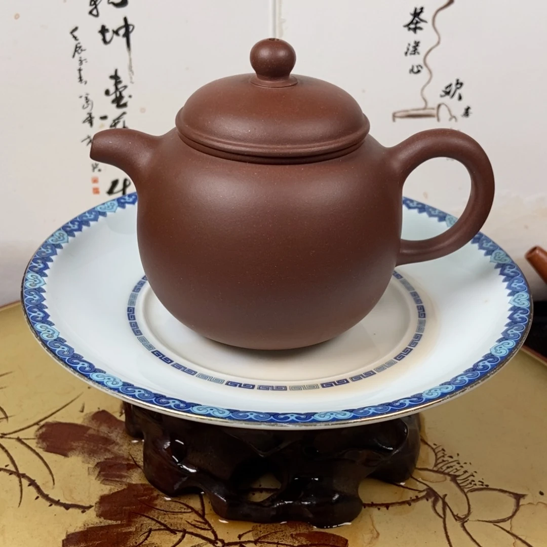 紫砂茶壶五号井底槽清老母亲制作容量200