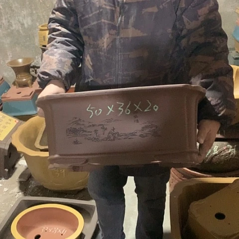 花盆紫砂手工制作