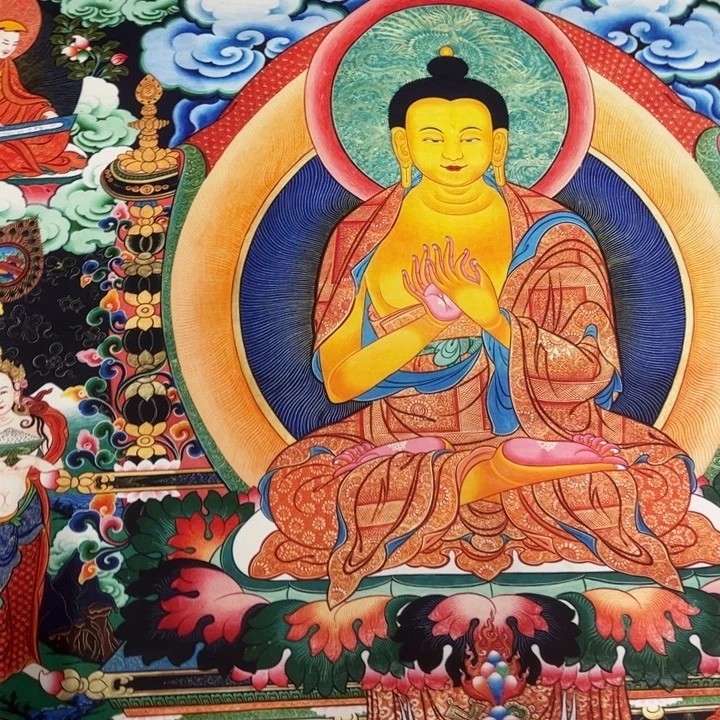 装裱画唐卡绘画作品