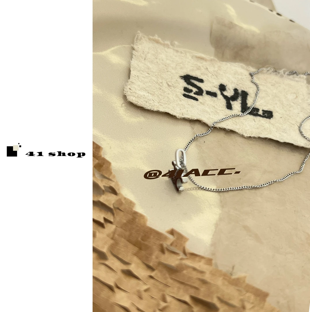 钛钢项链 B-1  精致小红凯项链极简轻奢百搭时尚简约设计感