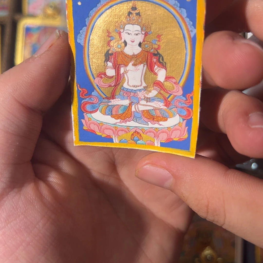 吊坠纯手绘金刚萨垛