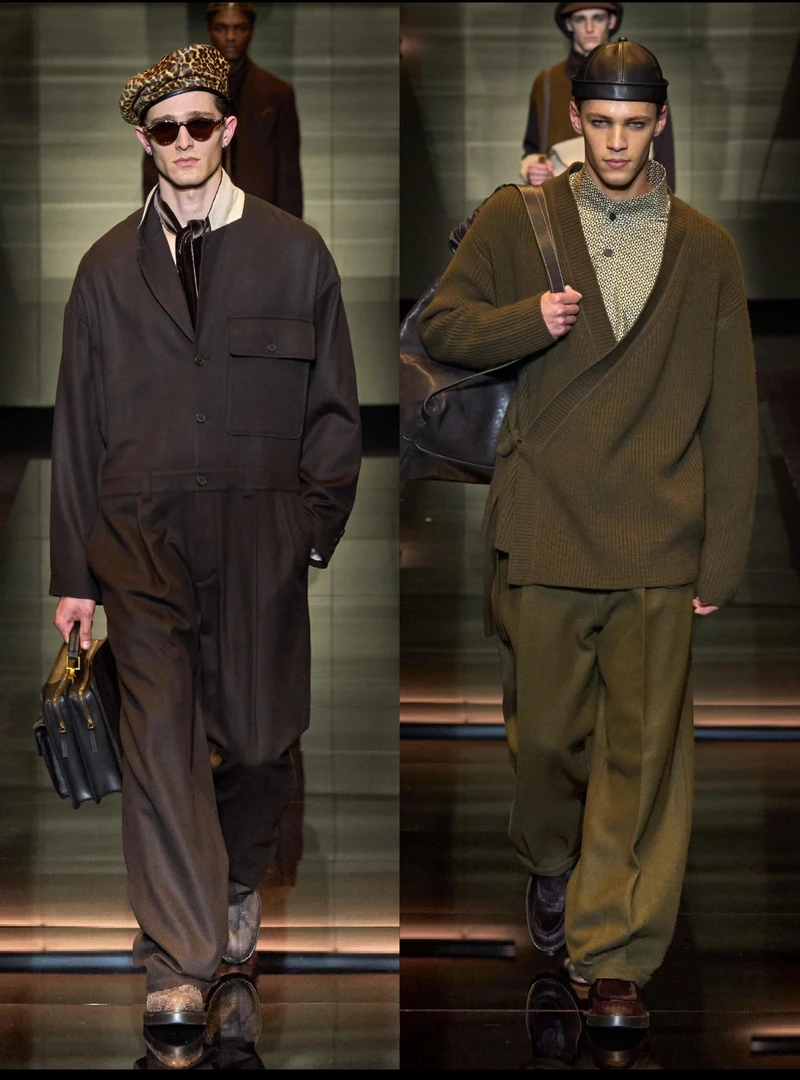 【3号链接】2025新款首发双层领小标刺绣男士开衫-9183