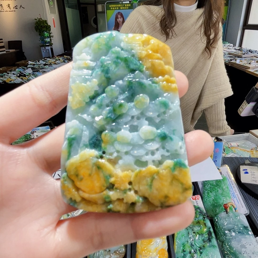 颈饰未镶嵌翡翠翡翠