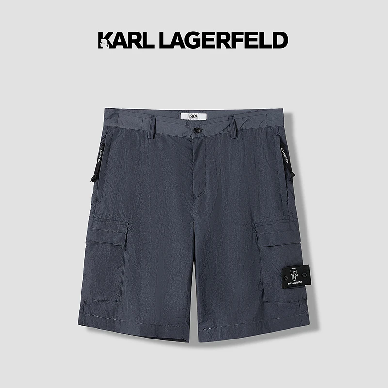 【官方男装】KARL LAGERFELD卡尔拉格斐夏季新款短裤1K1E30404301